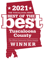 2021 Best of the Best Tuscaloosa First Place