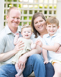 Chiropractor Tuscaloosa AL Lauren Cobb With Husband And Kids